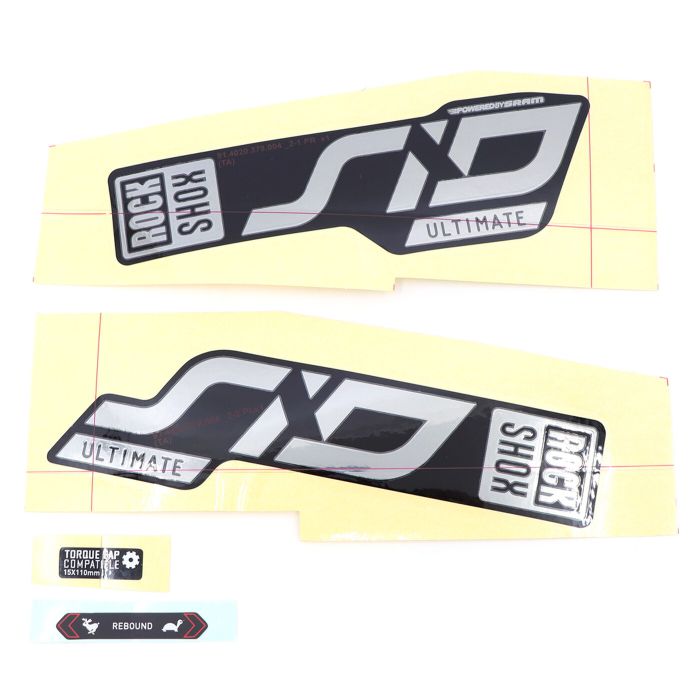 ROCK SHOX Fork Decal Kit, Sid Ultimate -120mm 20+ polar for blk main product photo